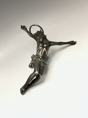Lot 29 - A silver Body of Christ 120gm