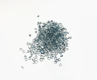 Lot 434 - Various faceted aquamarines, approximately...