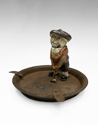 Lot 137 - A rare Dunlop golf ball advertising ashtray,...