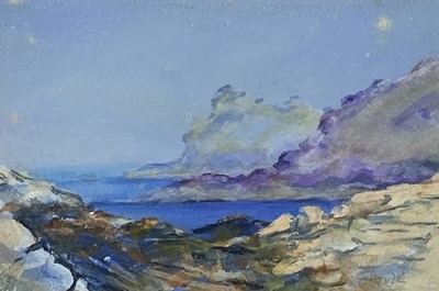 Lot 23 - Mary STORK (1938-2007) Seascape Acrylic on...