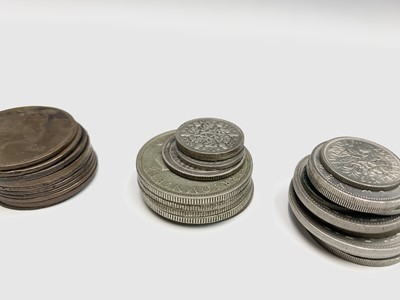 Lot 1 - Great Britain. A collection of silver and...