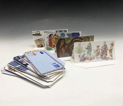 Lot 305 - British Aerogrammes - Unusual selection of...