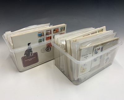 Lot 308 - Zimbabwe - Two plastic boxes containing range...