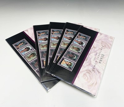 Lot 313 - Lady Diana 1997 Welsh Presentation Packs (x 5)...