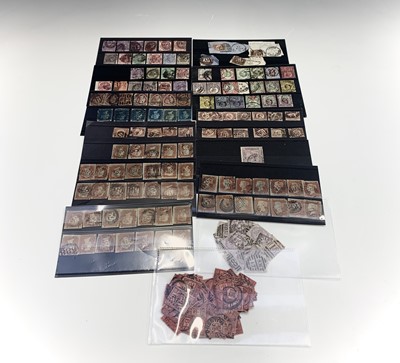 Lot 320 - GB Queen Victoria - selection of stockcards...