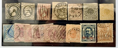 Lot 325 - Luxemburg - selection of earlies on stockcard...