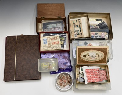 Lot 329 - World Accumulation - in applebox, box crammed...