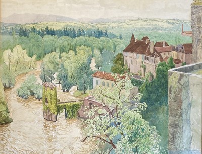 Lot 42 - Eleanor HUGHES (1882-1959) Sauveterre-de-Béarn,...