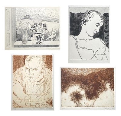 Lot 89 - John EMANUEL (1930) 'Janet', plate size 19.5 x...
