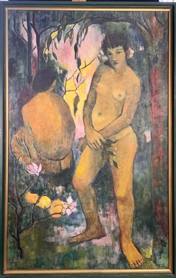 Lot 190 - Rosina ROGERS (2018 - 2011) Adam and Eve Oil...