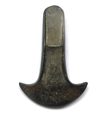 Lot 453 - Bronze Age bronze chert, Co. Durham, 283g, 120mm.