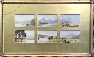 Lot 1418 - Late19th/early 20th Century British School Six...