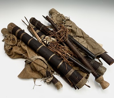 Lot 89 - A Collection of ethnic arrows and quivers,...