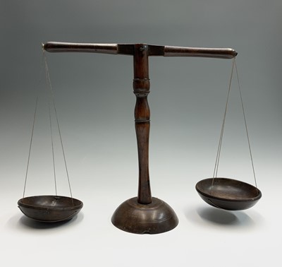 Lot 4 - A set of elm and sycamore butter or dairy...