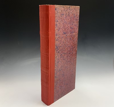 Lot 72 - A large complete and unused ledger of...
