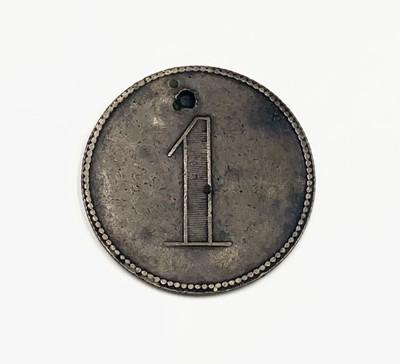 Lot 4 - London Inn and Pub tokens. Lot of five...