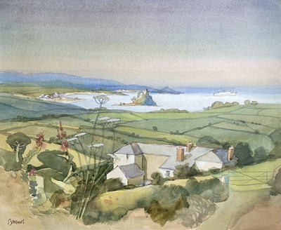Lot 153 - Ken SYMONDS (1927-2010) Farm near Ding Dong...