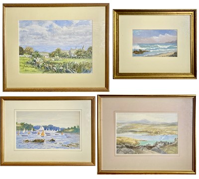 Lot 108 - John ELLIS 'Regatta Day, Helford' and 'Zennor,...