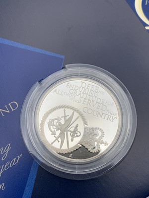 Lot 8 - 2012 Queen's Diamond Jubilee silver crown size...