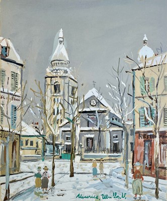 Lot 851 - Maurice UTRILLO (1883-1955) L'Eglise Saint...