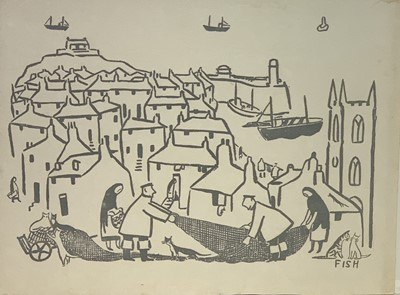 Lot 10 - Anne Harriet SEFTON (Fish) (1890-1964) St Ives...
