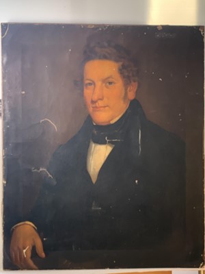 Lot 848 - Ethan Allen GREENWOOD (1779-1856) Portrait of...