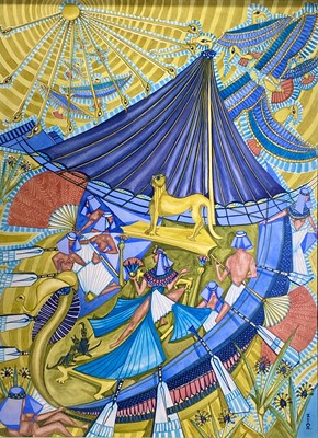 Lot 28 - Rosemary ZIAR (1919-2003) Ancient Egypt...