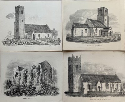 Lot 556 - JB Ladbrooke Ladbrookes views of the churches...