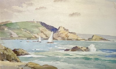 Lot 196 - Frank SHERWIN (1896-1985) The Harbour Entrance,...
