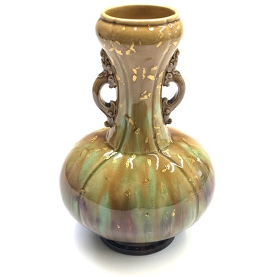 Lot 1013 - A Minton pottery vase, circa 1880, possibly of...