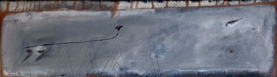 Lot 802 - Martin BRADLEY (1931) Untitled Oil on canvas...