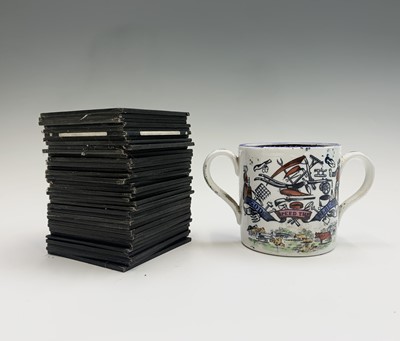Lot 81 - A collection of approximately 36 black and...