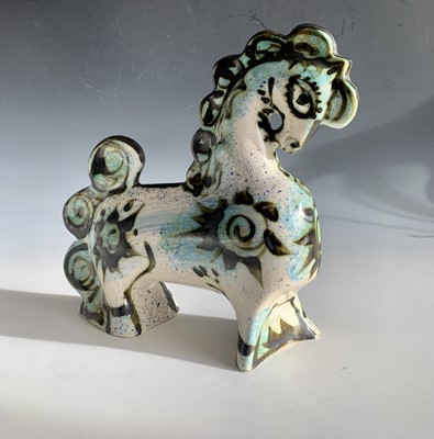Lot 22 - A Celtic Pottery, Newlyn Horse Slip cast and...