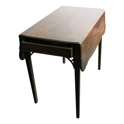 Lot 3350 - A mahogany Pembroke table, 19th century, the...