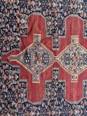 Lot 1235 - A Senna Kelim rug, early-mid 20th century,...