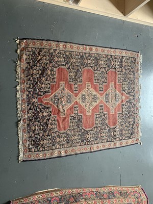 Lot 1235 - A Senna Kelim rug, early-mid 20th century,...