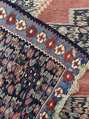 Lot 1235 - A Senna Kelim rug, early-mid 20th century,...