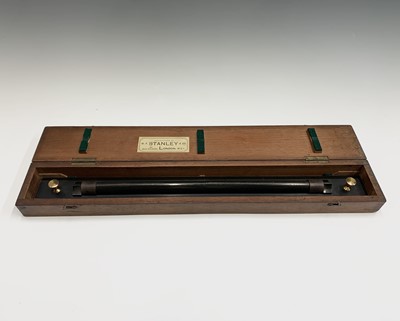 Lot 115 - A W.F. Stanley & Co. London rolling rule in...