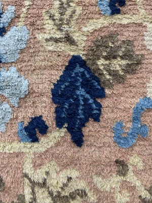 Lot 1228 - A Chinese carpet, 19th century, the camel...
