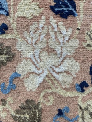 Lot 1228 - A Chinese carpet, 19th century, the camel...