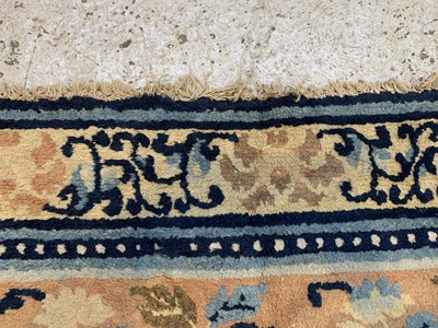 Lot 1228 - A Chinese carpet, 19th century, the camel...