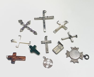Lot 191 - Eleven various crosses.