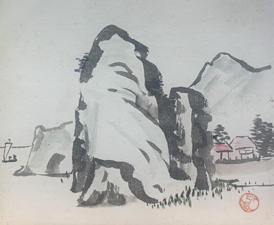 Lot 96 - A quantity of Japanese pictures and prints.
