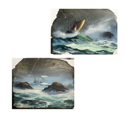 Lot 31 - Michael J. WHITEHAND (1941) Lugger in Heavy...