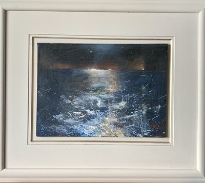 Lot 176 - Richard LANNOWE HALL (1951) Nocturne, Leaving...