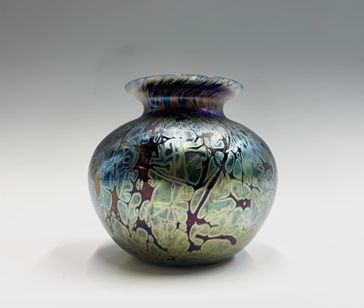 Lot 1089 - A Royal Brierley Studio iridescent art glass...