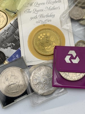 Lot 13 - Great Britain & Isle of Man Coins etc - A box...