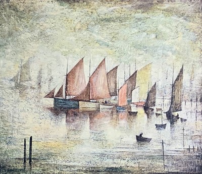 Lot 1163 - Laurence Stephen LOWRY (1887-1976)   Coloured...