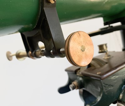 Lot 460 - A 4 inch equatorial refracting telescope, by...