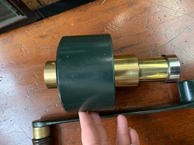 Lot 460 - A 4 inch equatorial refracting telescope, by...